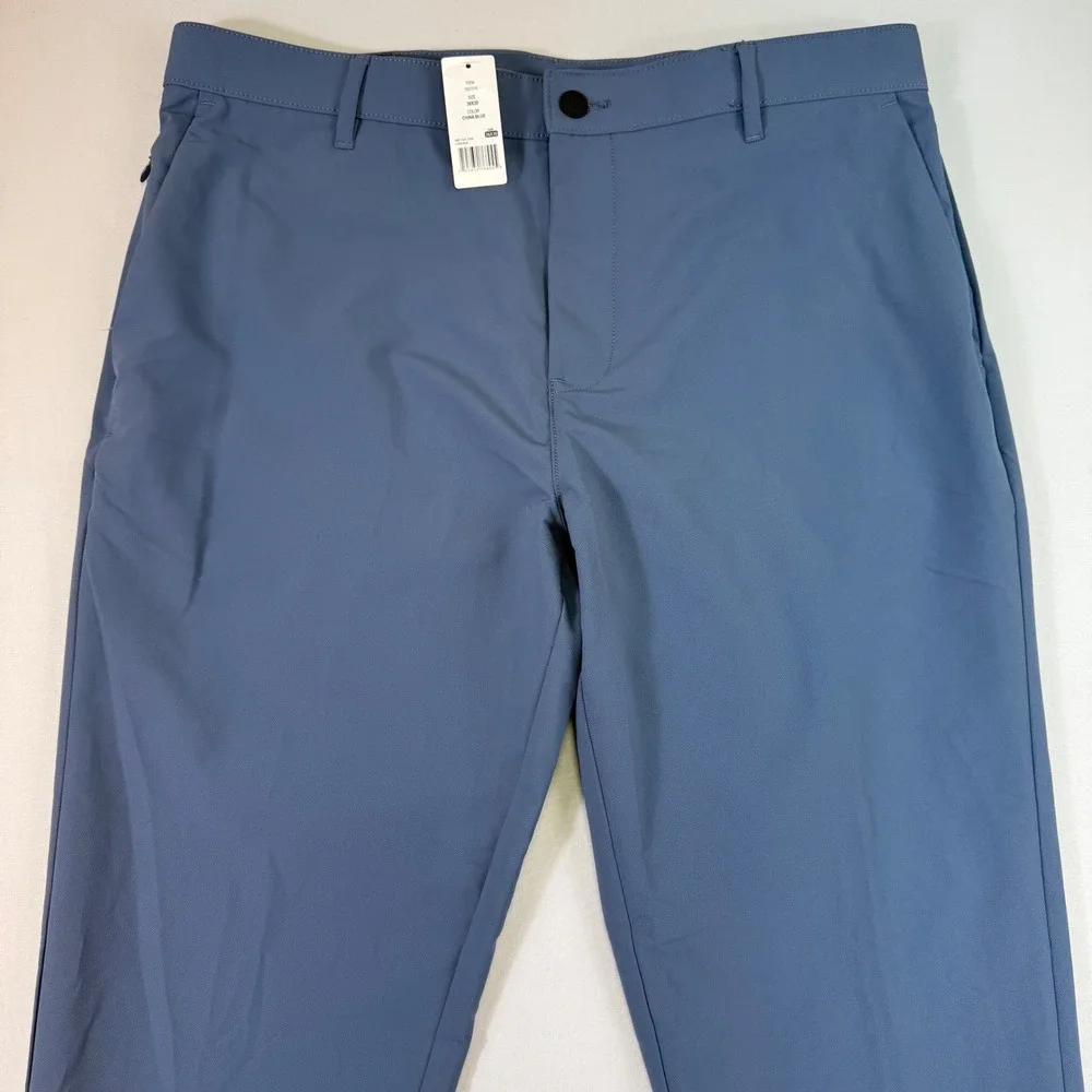 Banana Republic Tech Chino Pants Mens 36x30 China Performance 5-Pocket NEW